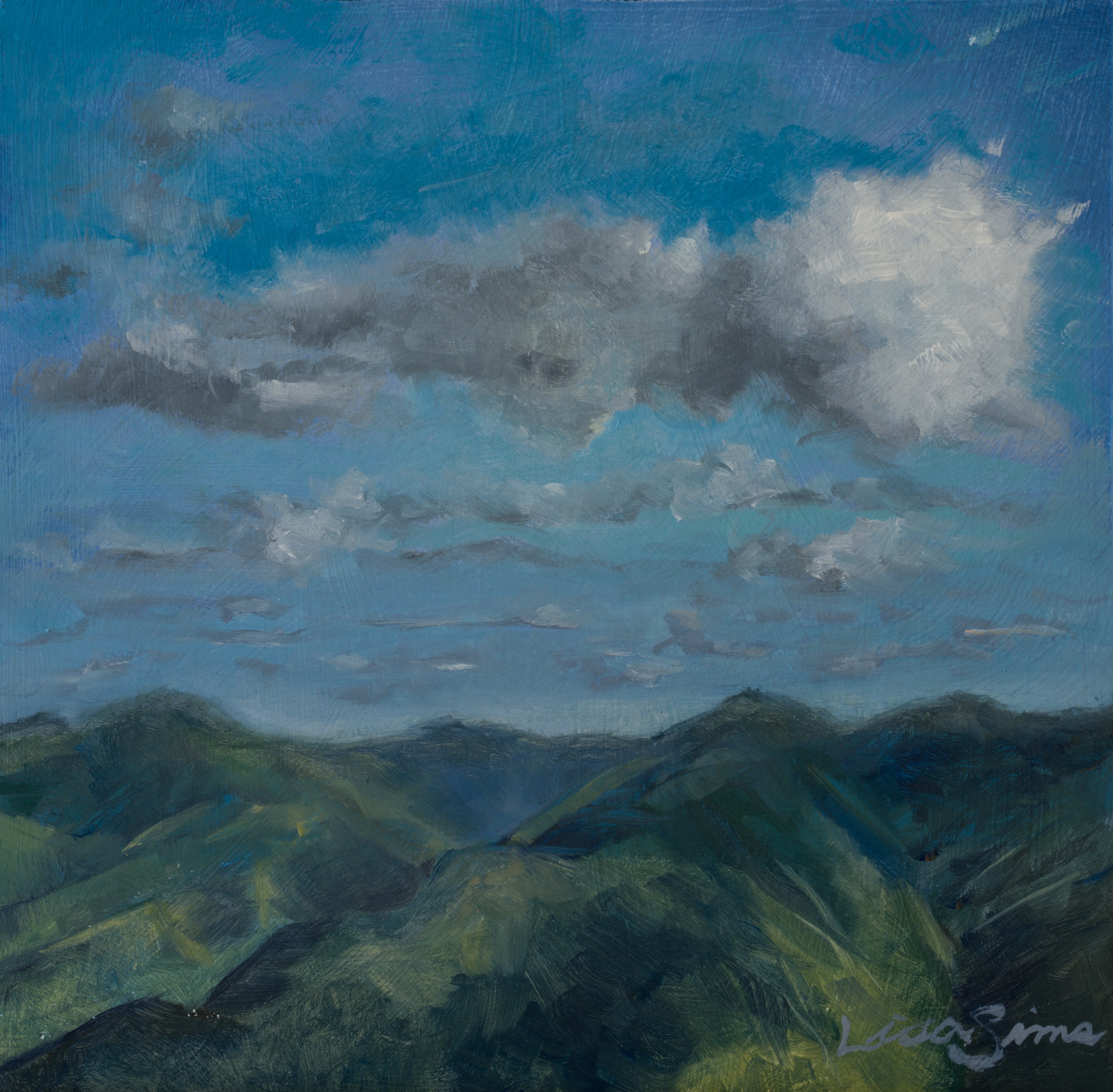 Contours of Land, Light, and Clouds - 8 x 8